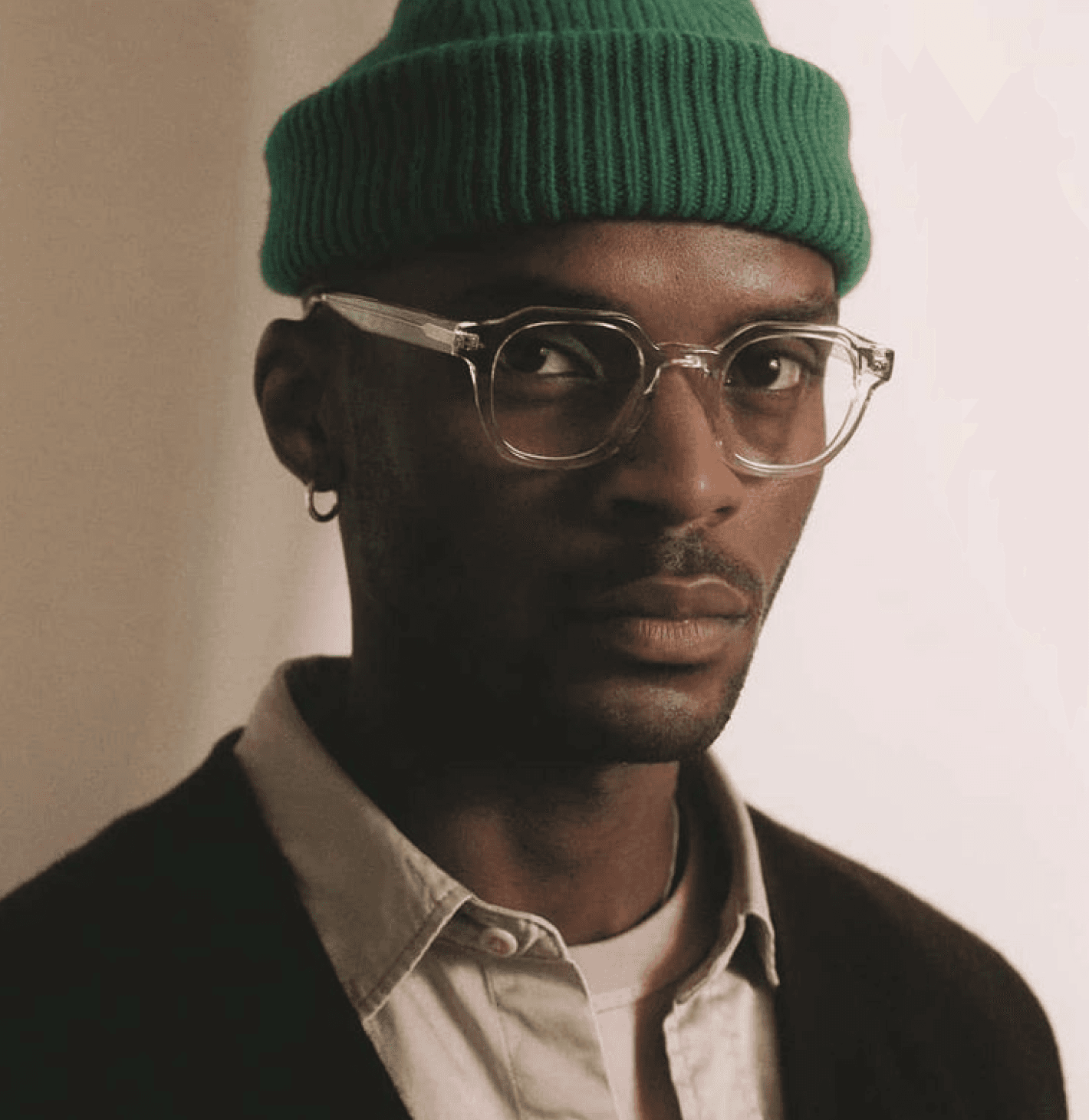 Confident customer in MAMY eyewear